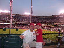 Dad & Kyle at Angels Game