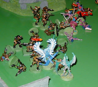 The Storm Squad and the Swooping Hawks assault the Imperial lines, only to be beaten off