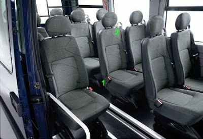 Sièges arrières Master bus 16 places France Sièges arrières Master bus 16 places France