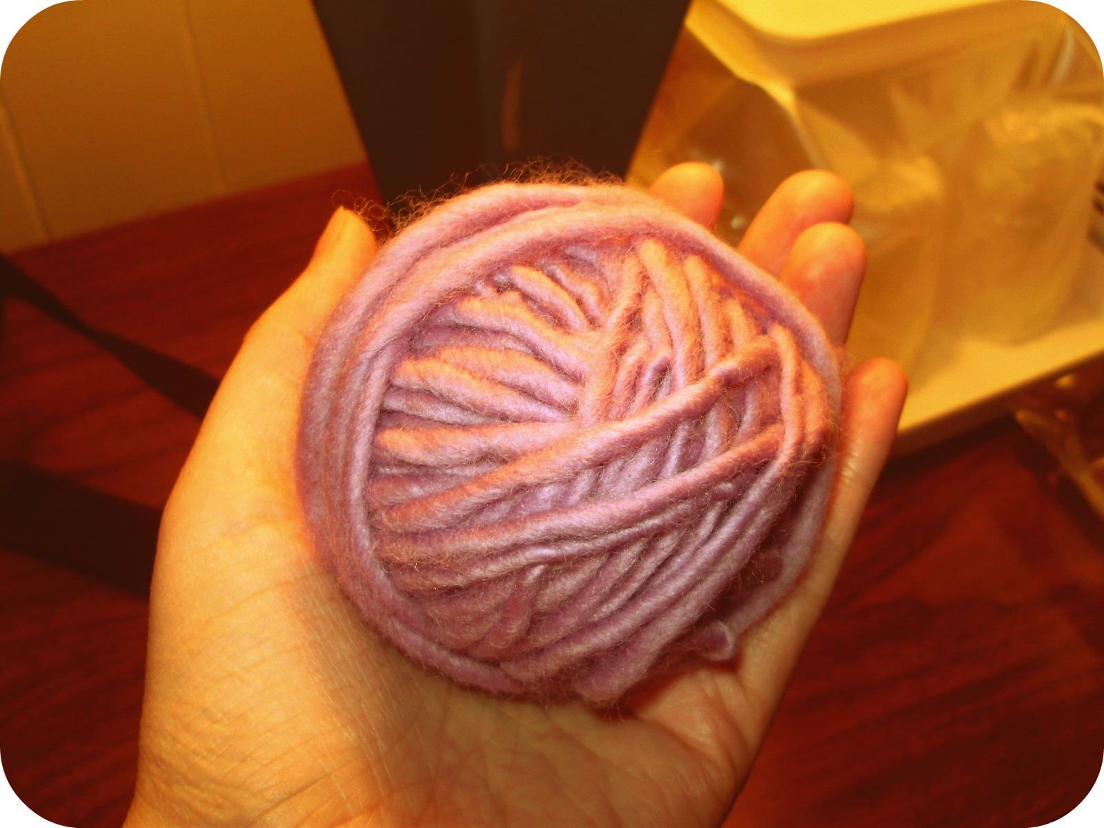 That is Charming My first skein of yarn