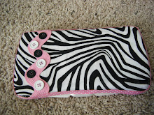 Black and Pink Wipe case $12.50