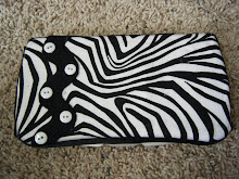 Black Zebra wipe case $12.50