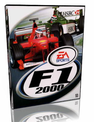 F1 2000,F, carrera, carros, juegos de carreras, juegos de deportes, EA GAMES, 