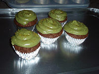 green tea cupcakes