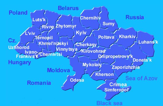 Gersyko postcards: UKRAINE - Country profile