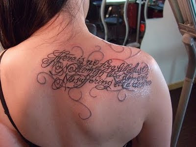 Tattoo Ideas In Latin. pictures lettering tattoo