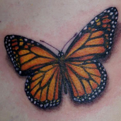 Butterfly Tattoos  Foot on Tatto 3d  3d Butterfly Tattoo