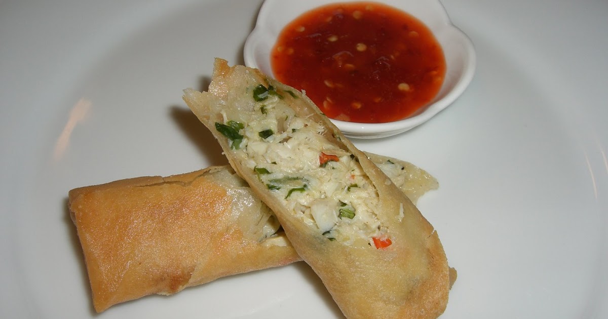 to Foodie RECIPE Crab Spring Rolls