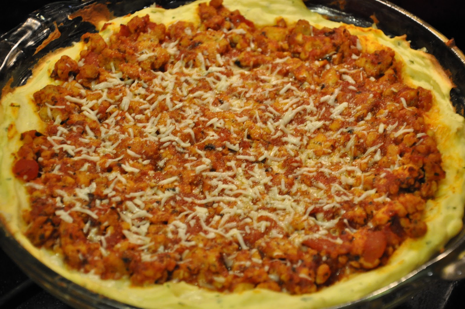 Fears' Food Italian sausage mashed potato pie
