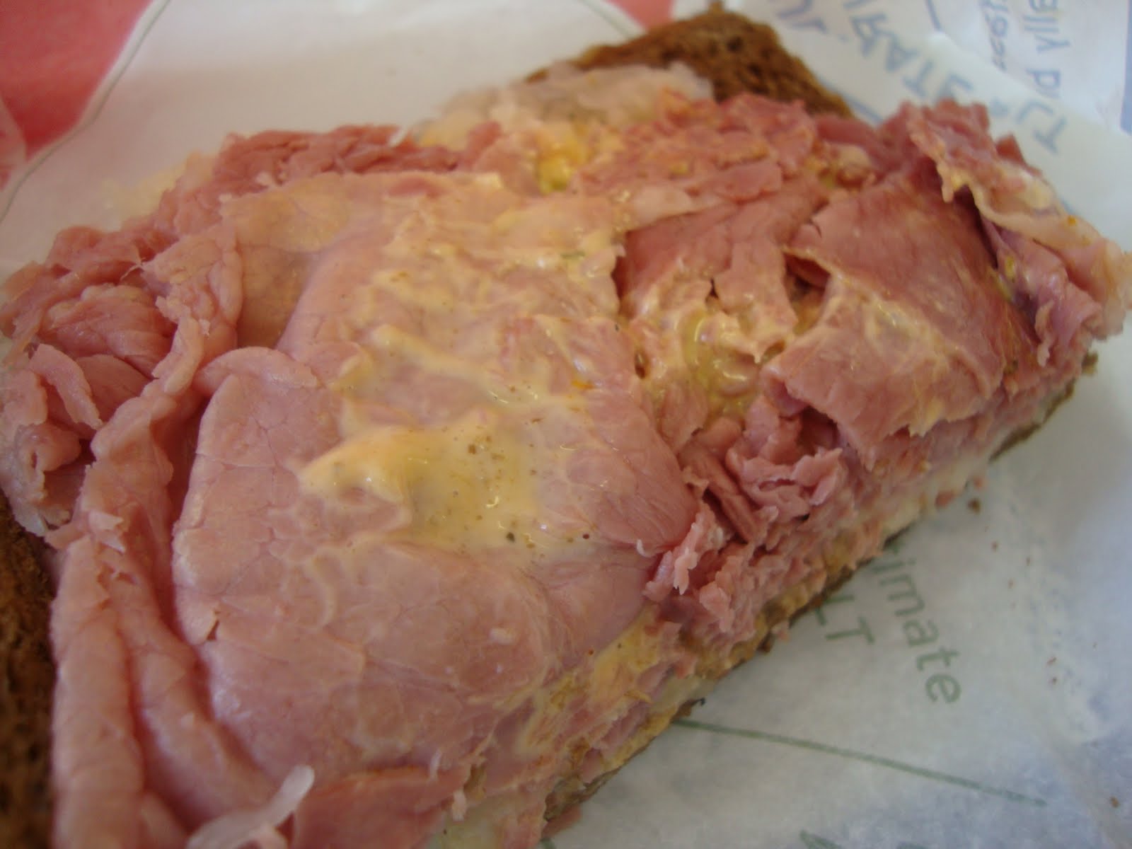 An Immovable Feast Fast Food Review Arby's Reuben Sandwich