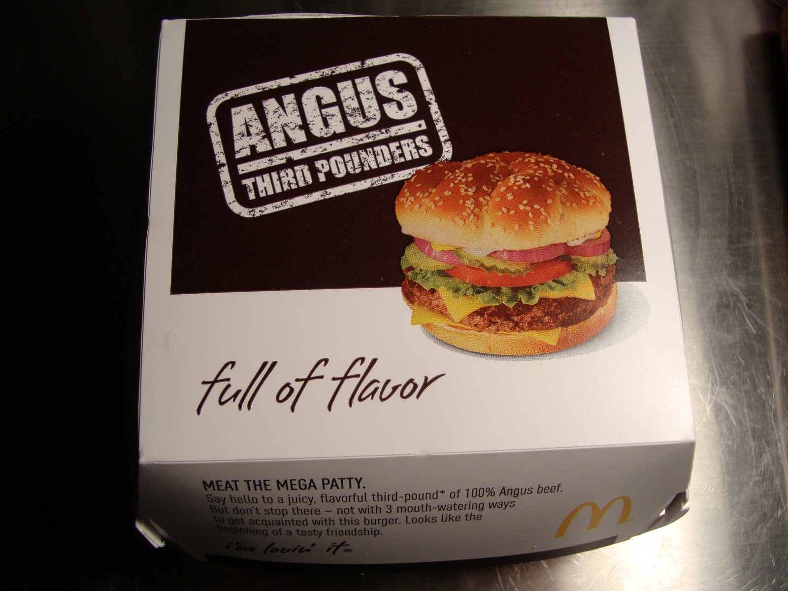 An Immovable Feast McDonald's Chipotle BBQ Bacon Angus Third Pounder