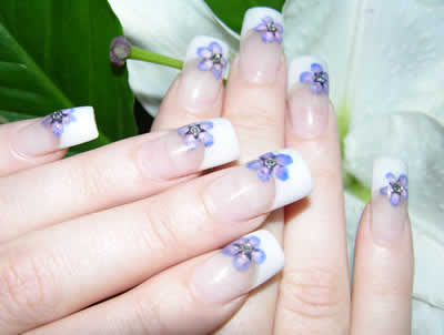 Nail Art Designs, Flower Nail Art Designs, Cute Nail Art