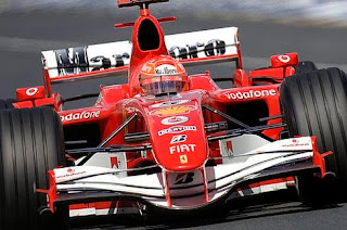 Michael Schumacher in Ferrari