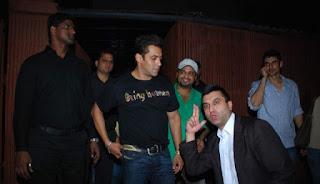 Salman Khan at Dabang Pre Film Party