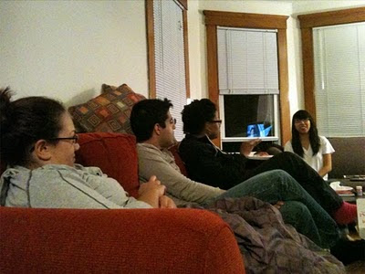 Friends and I watch 'Lost.' Fellow fans of 'Lost.'
