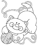 dibujos de animales para colorear (dibujos colorear gatos)