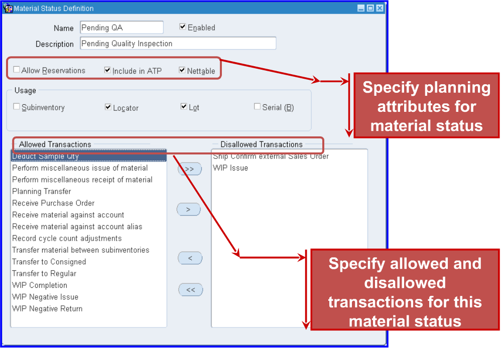 Functional Guy Devendra Gulve Material Status Control in R12 Oracle