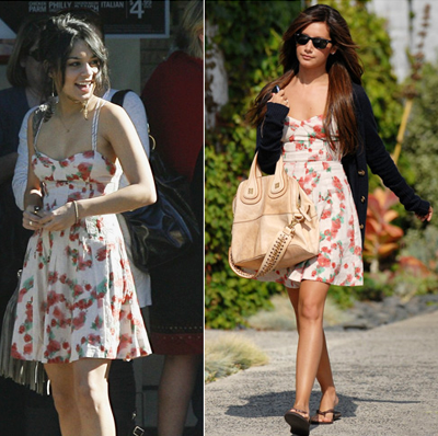 Vanessa Hudgens and Ashley vanessa hudgens cardigan. Vanessa Hudgens and Ashley