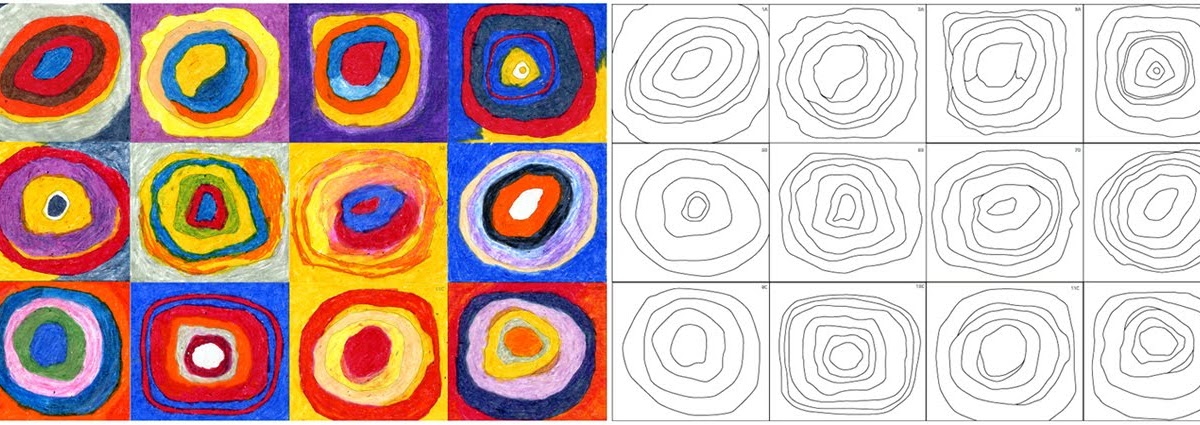 Kandinsky Murals Diagram | Art Projects for Kids