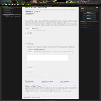 free blogger template convert from wordpress theme to blogger Anime Star template