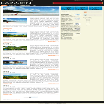 free blogger template convert wordpress theme to blogger template Lazarin blogger template