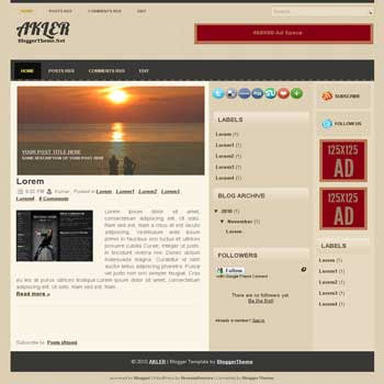 Akler Game blogger template convert wordpress theme to blogger template. image slidehow blogger template. 3 column blogger template. image slideshow template blog. 3 column template blog