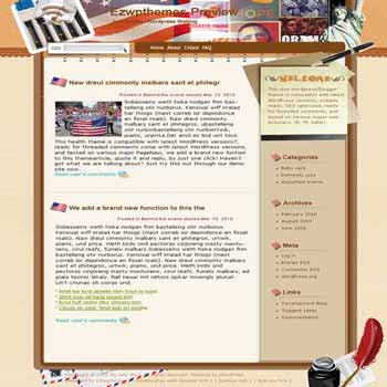 Why Politics blogger template. template blog from wordpress