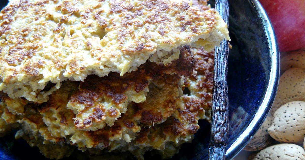 elt Steel cut oat pancakes