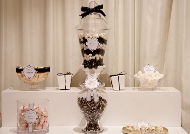 Candy Buffets are a great alternative to traditional bonbonnieres
