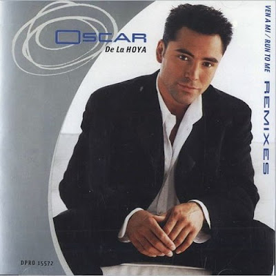 Boxer Oscar De La Hoya and his oscar de la hoya hairstyles. Boxer Oscar De La Hoya and his