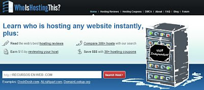 WhoIsHostingThis? saber hosting