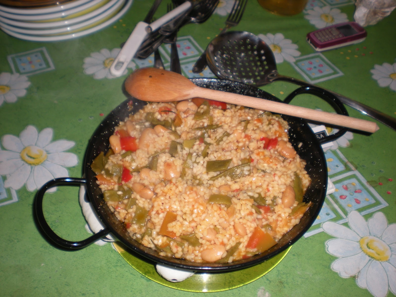 Paella Valenciana Vegetariana Profumo di Sicilia
