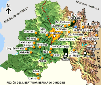 FAUNA DE LA REGION METROPOLITANA fauna de la region metropolitana:
