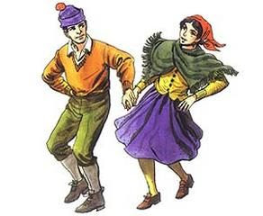 Bailes tradicionales de Chile en dibujos | conozcamos chile
