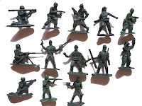 Toy army men.