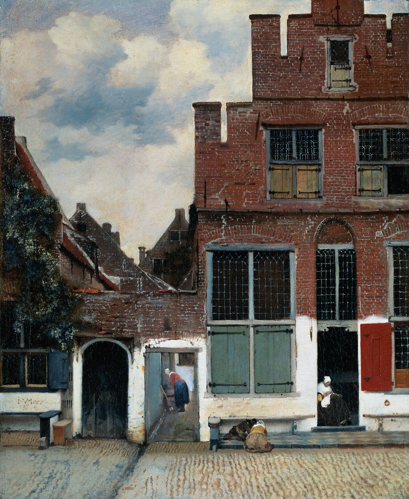 [Vermeer's+Little+Street]
