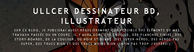 ULLCER dessinateur BD, illustrateur