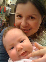 Mom & Milla at the bookstore