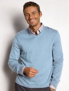 sweater and collared shirt guy