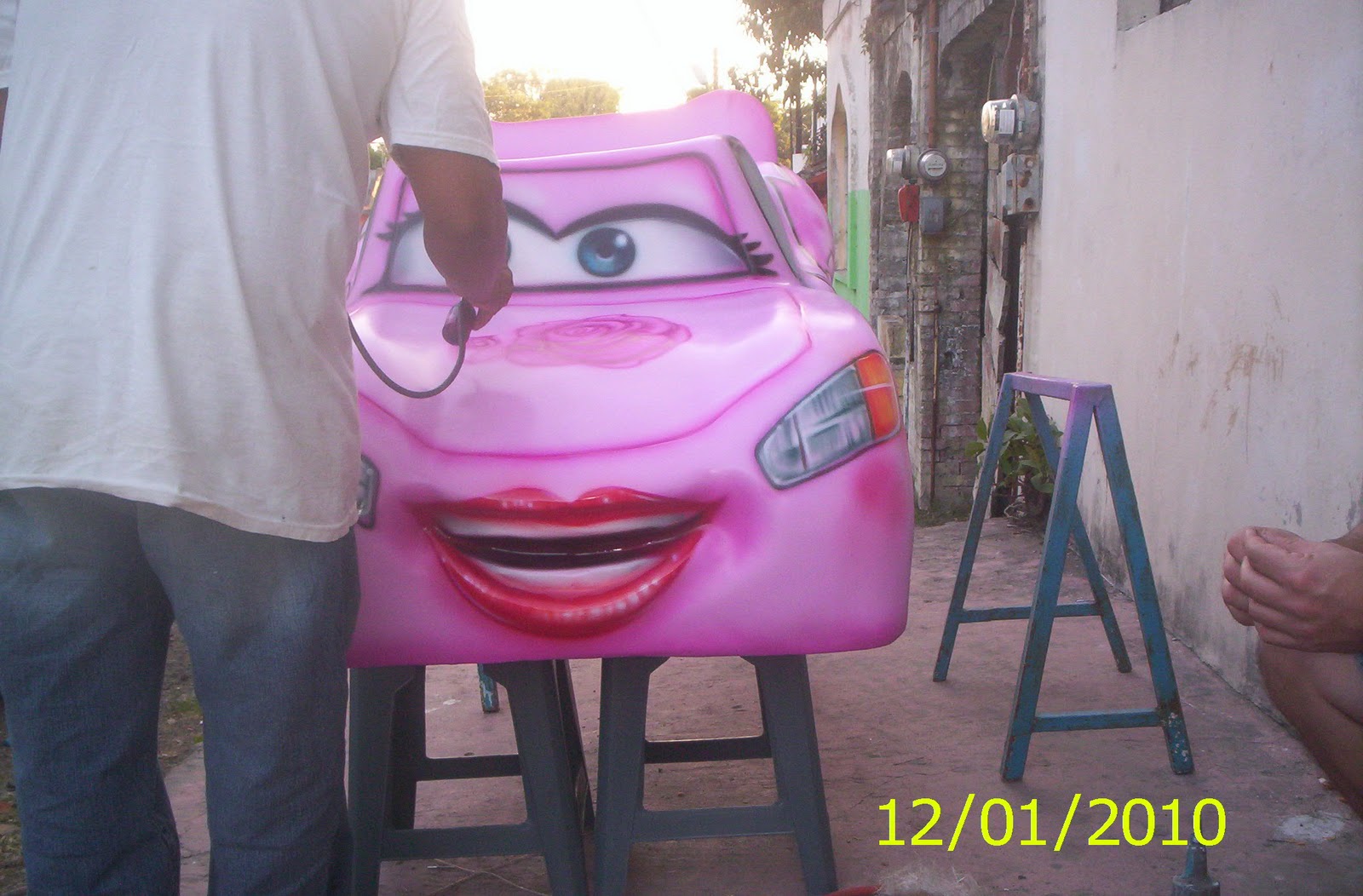 rayo mcqueen rosa