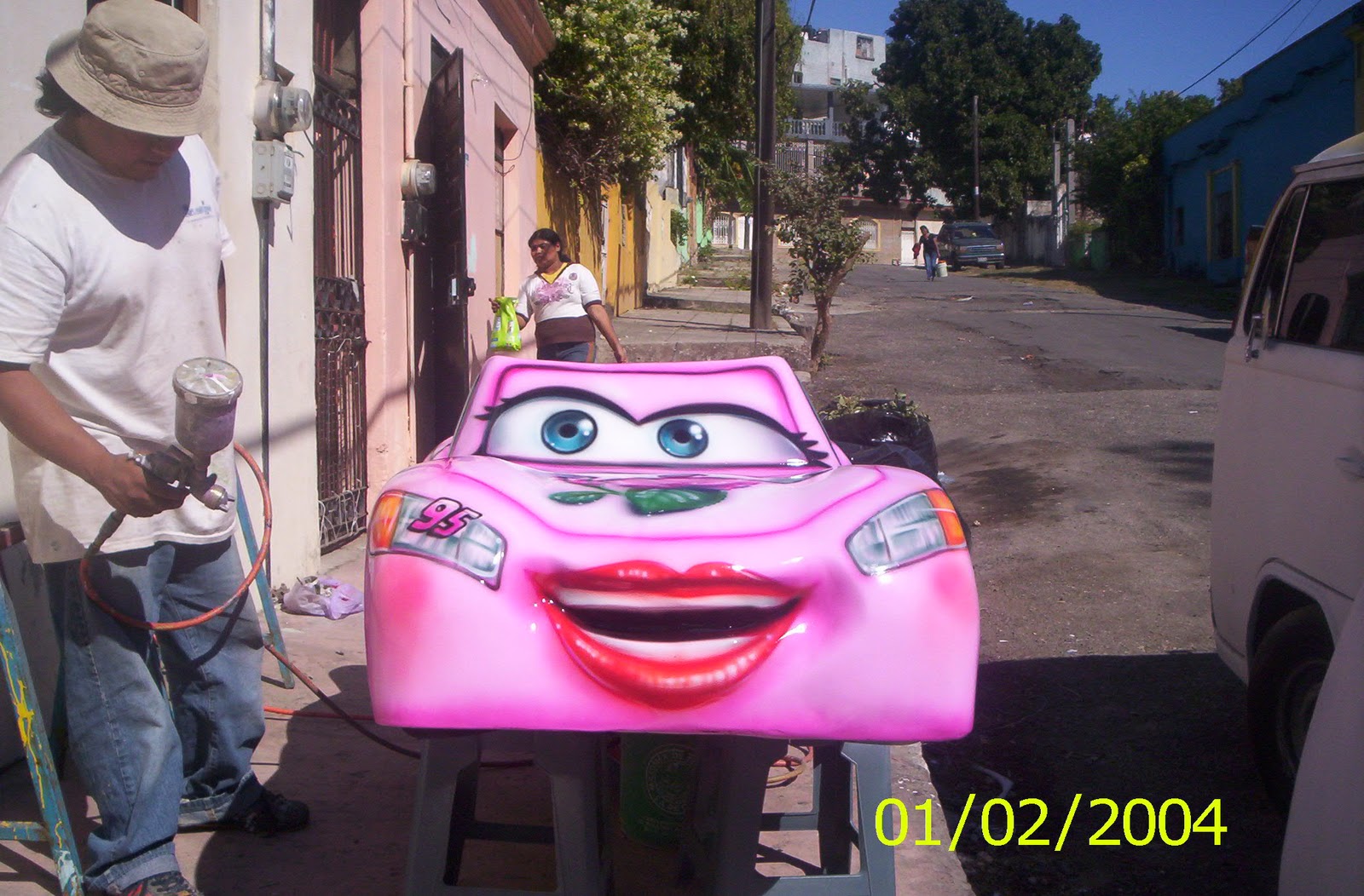 rayo mcqueen rosa