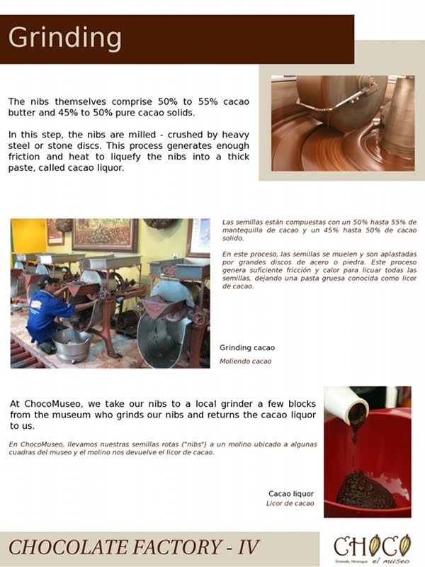 Granada Nicaragua How to make chocolate The different steps