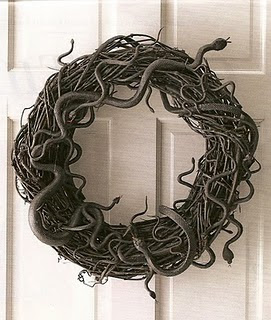Martha Stewart's Halloween Wreath