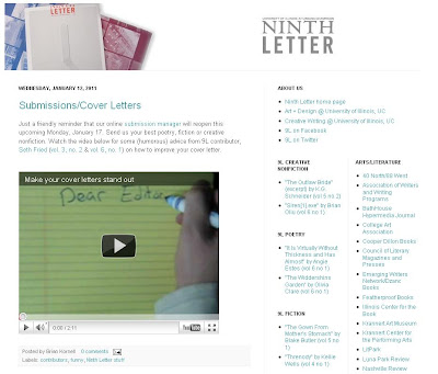 ninth letter ninth letter