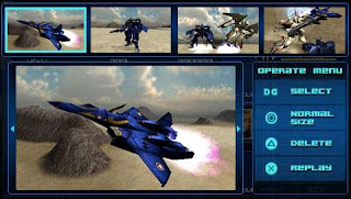 macross ace frontier psp game