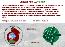 Unidos por la  Tierra - Liga Guakia  Taina-ke y SEA