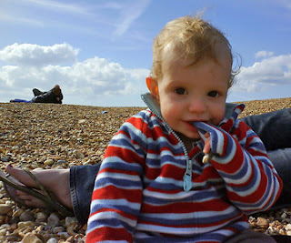 Alexander on the beach