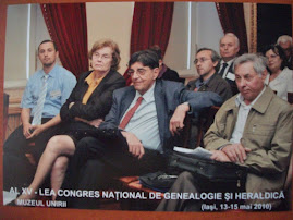 Al XV-lea Congres Naţional de Genealogie şi Heraldică...