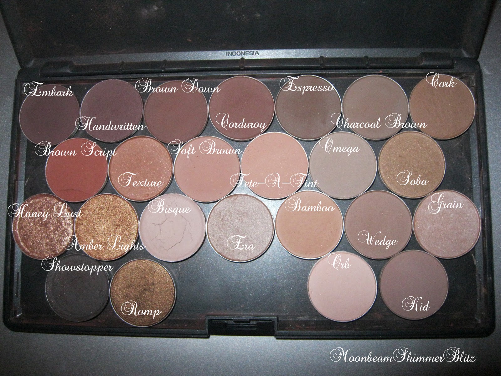 Brown Palette