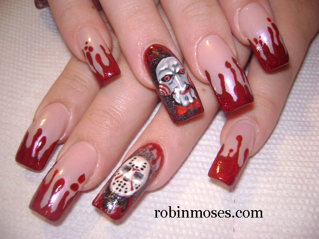 Bloody Nail Art